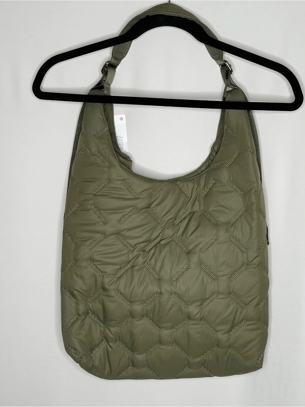 lululemon Quilty Pleasures Shoulder Bag 14L Bay Leaf Gold NWT